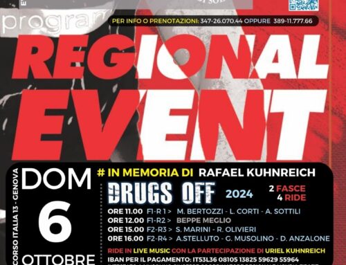 DRUGS OFF 2024 – Evento sportivo di solidarietà a favore del CEIS Genova Sport. Lido di Genova, Domenica 6 ottobre 2024 dalle h. 11